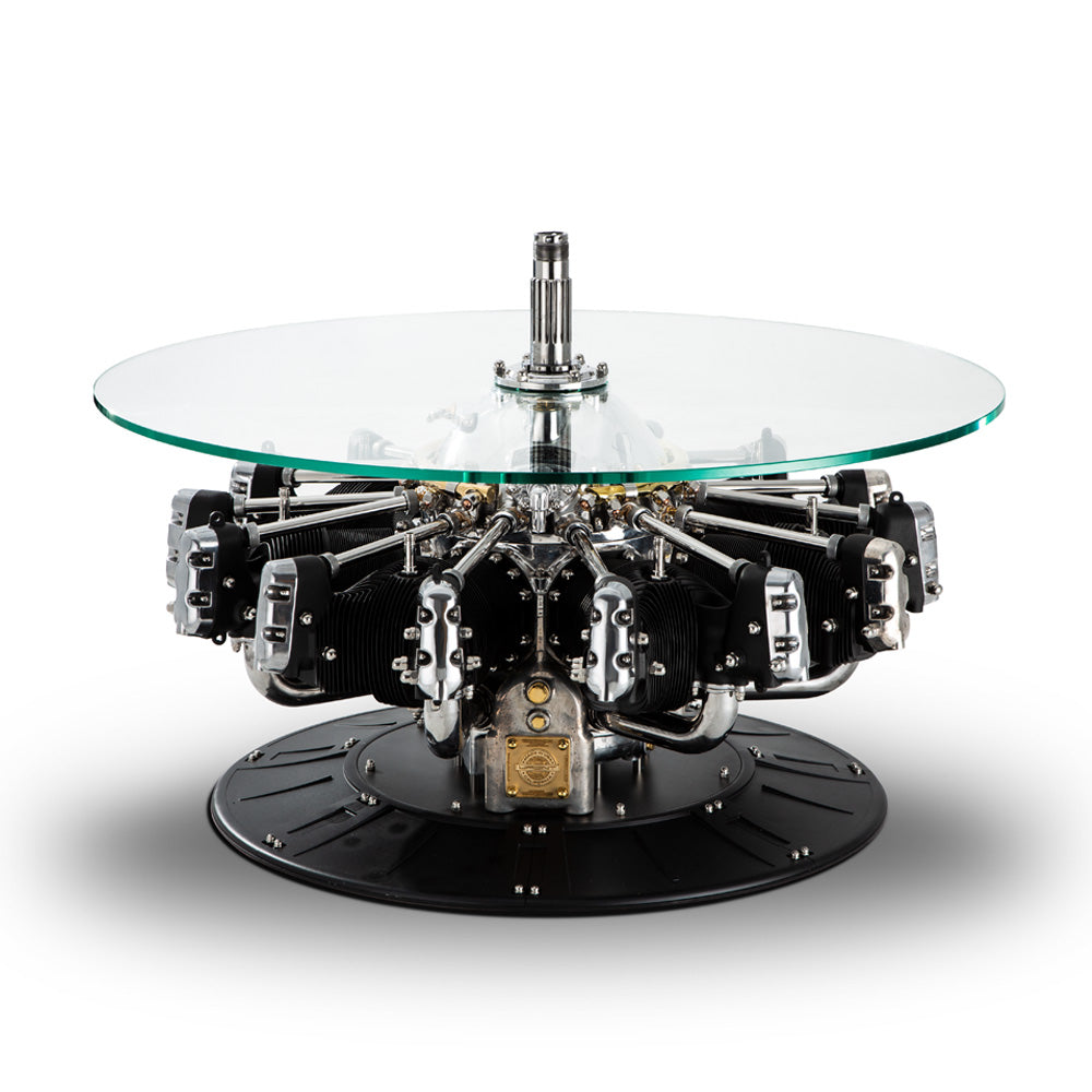 Engine Glass Table